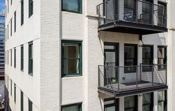Personal Patio at Arcade Apartments, Missouri